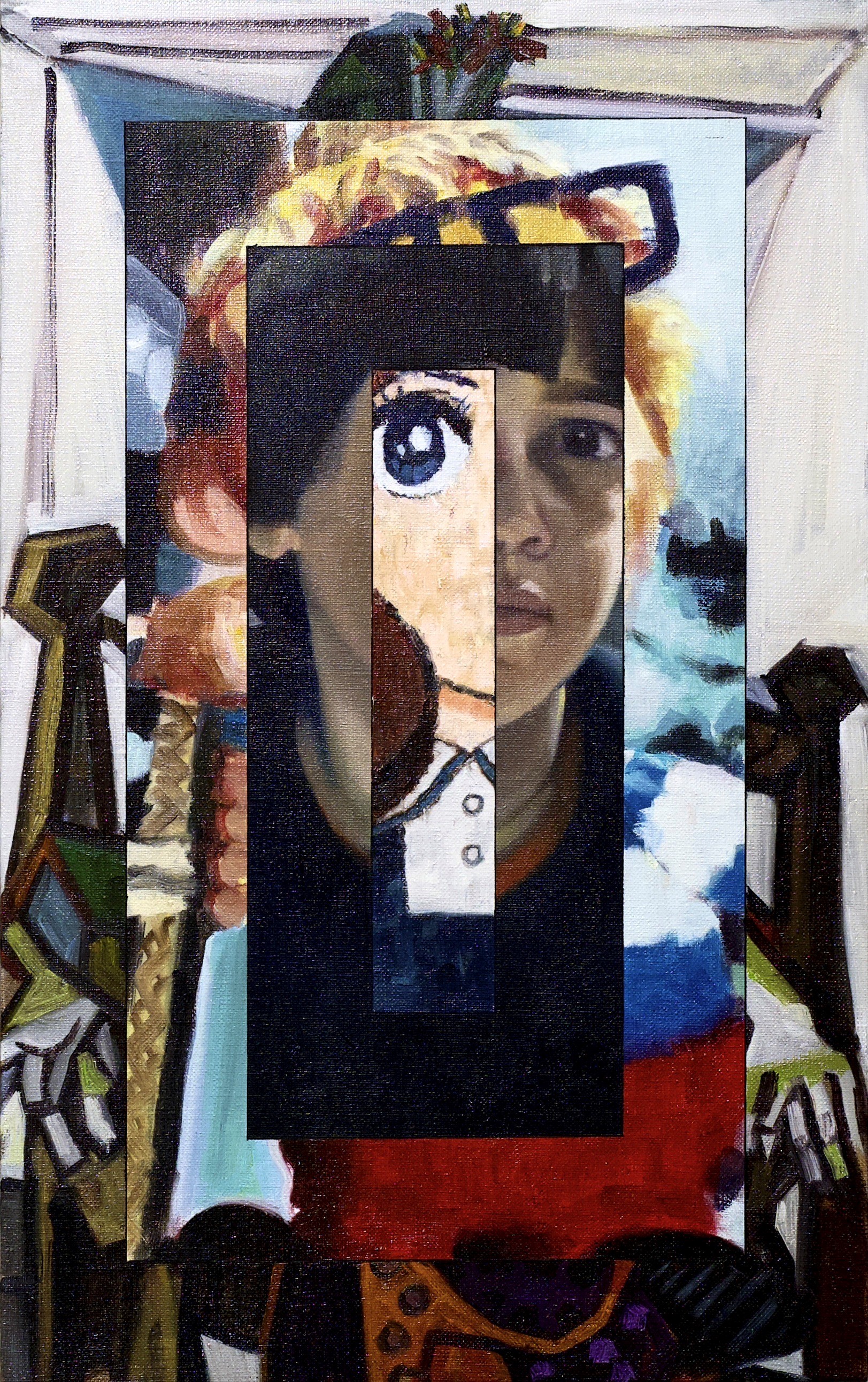 星山耕太郎　版画 星山耕太郎/ Kotaro Hoshiyama | Woman #1 606×500×50mm（F12