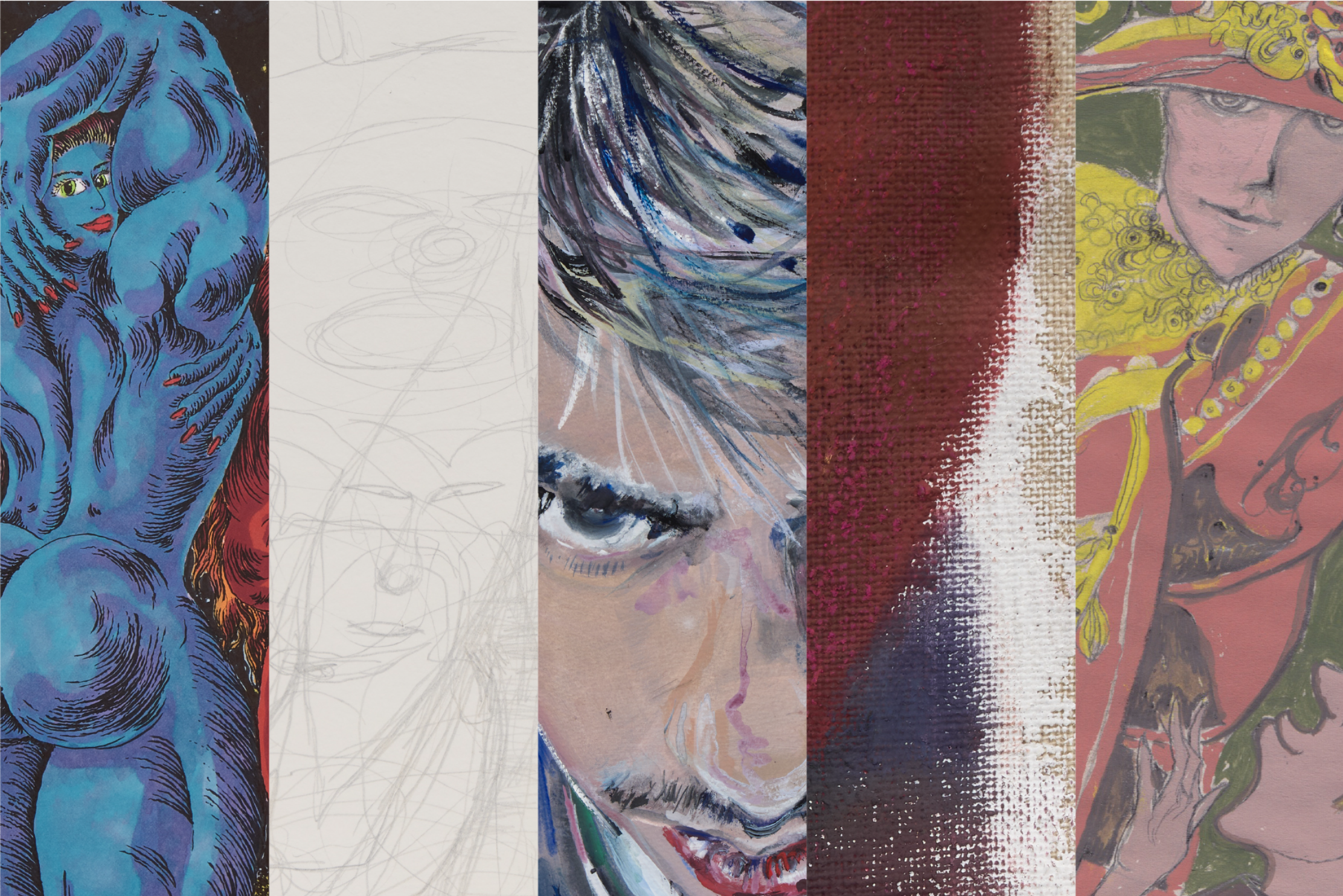 drawings: 5 artists」 （KOSAKU KANECHIKA） ｜Tokyo Art Beat