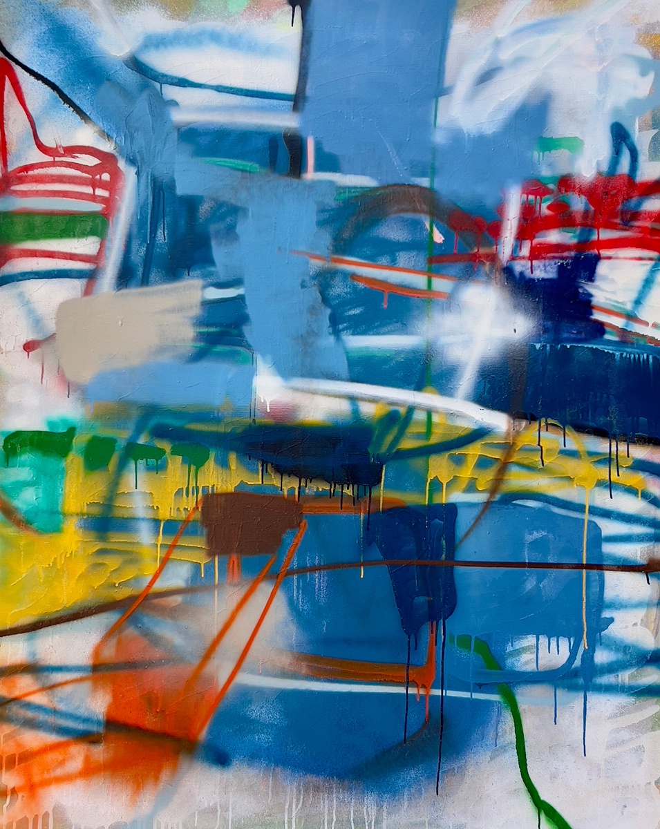 谷田一郎 「グラフィティ仏陀」 （Akio Nagasawa Gallery Aoyama