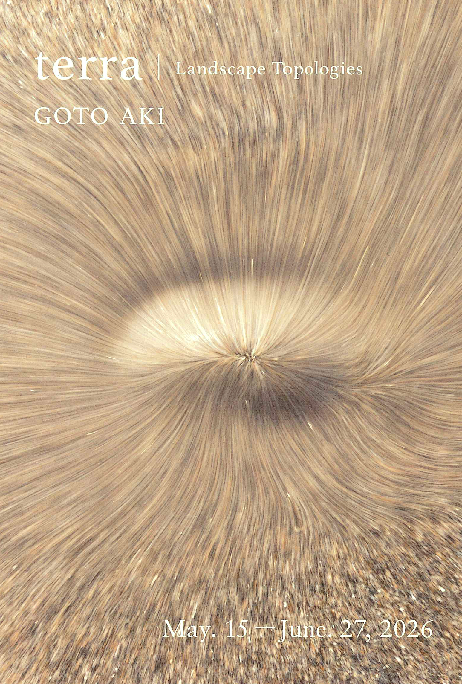 GOTO AKI 「terra | Landscape Topologies (風景のトポロジー)」