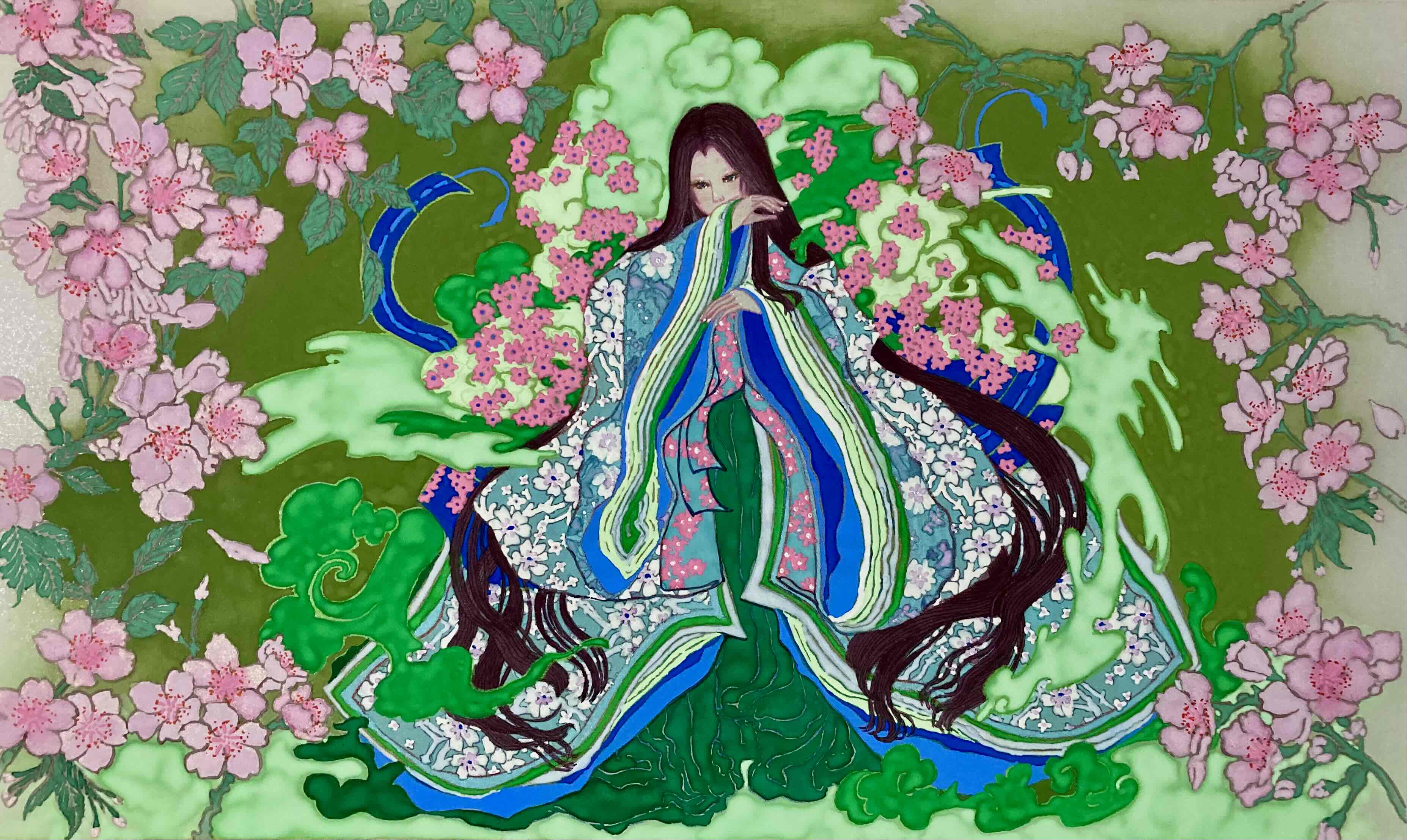 赤司真里菜 「面隠し」 （Art Pro GALA（アートプロ ガラ）） ｜Tokyo