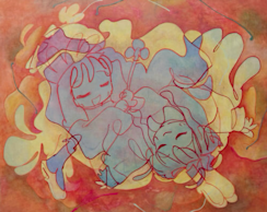 中風森滋 「歩く赤るみの女王」 （ROPPONGI HILLS A/D GALLERY