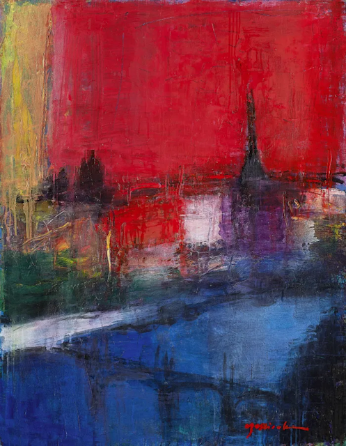 吉岡耕二展 色彩の旅 ～パリ、コート・ダジュールを中心に