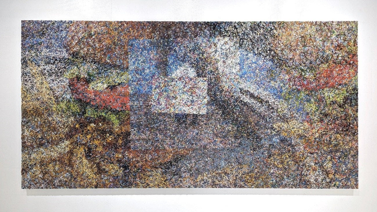 新作入荷!!】 櫻井幸雄・パリ紀行「街角のレストラン」手彩画
