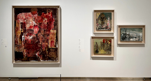 ジュリアン・オピー 展覧会 招待状（2014年） 美術記者歴数十年、捨て