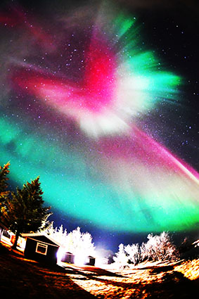 畑英利 「⾚いオーロラ：極地・⽇本」 （ピクトリコ ショップ