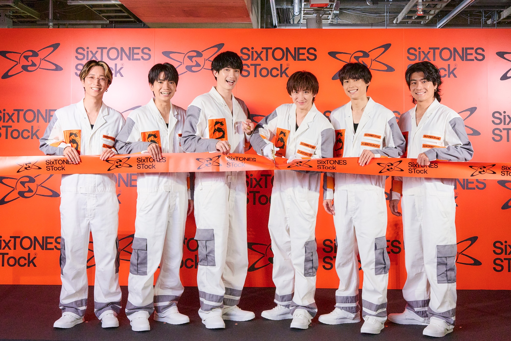 SixTONESの体験型展示「SixTONES STock」が東京・Ginza Sony Parkで