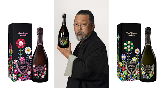 Dom Pérignon 村上隆デザイン ロゼ 村上隆がドン ペリニヨンとコラボ