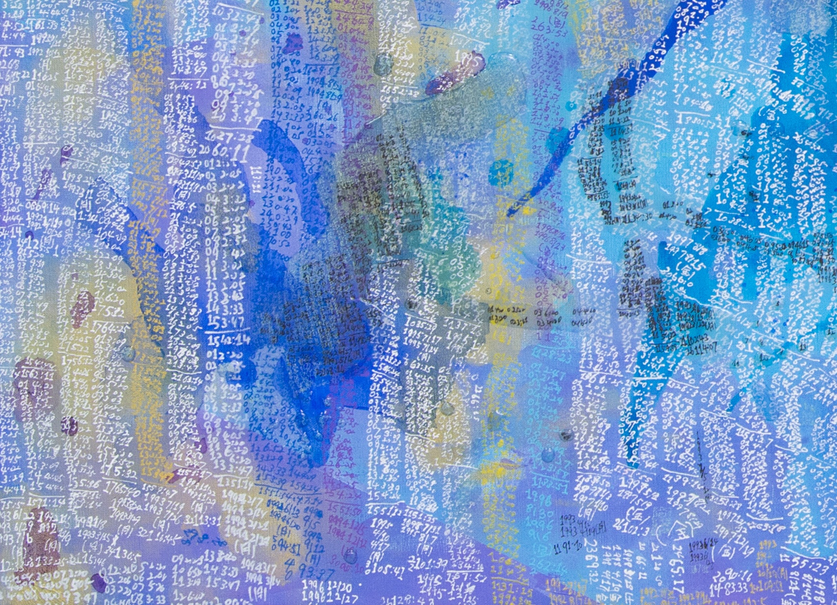 synchronicity 202501- 抽象絵画