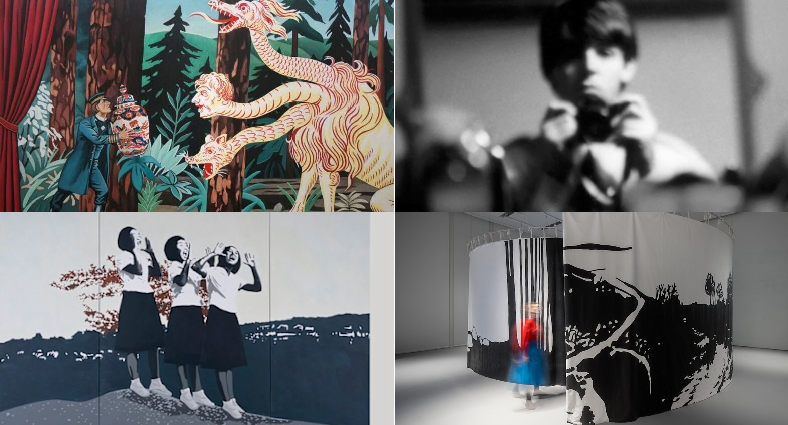 名もなき画家シリーズ② ビートルズ絵画　ビッグサイズ！！ ビートルズの4人が日本公演中に制作した絵画、2億5千万円で落札