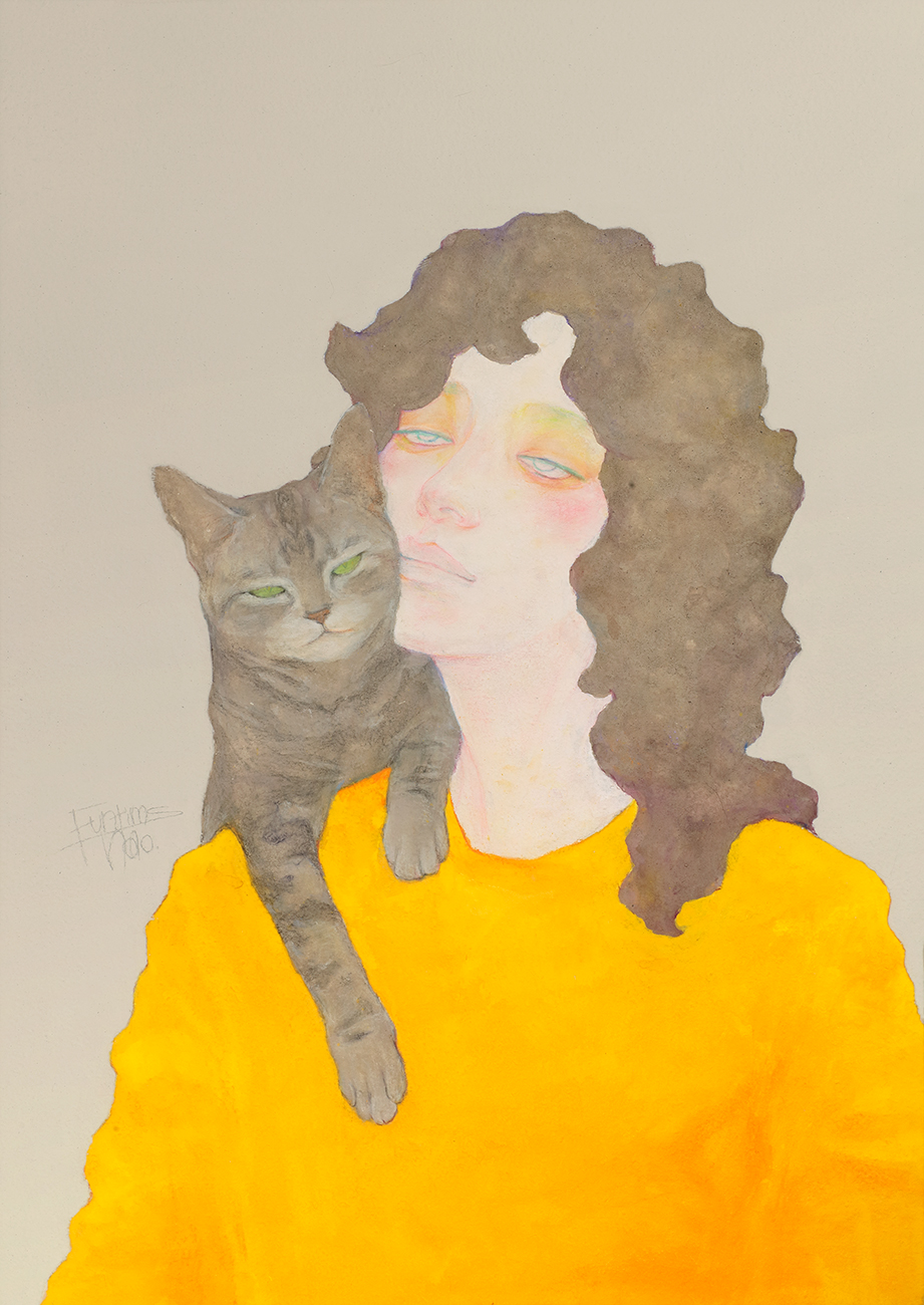 サイトウナオコさん　絵画　　あかいろ　額装込み サイトウナオコさん 絵画 あかいろ 額装込み 美術品