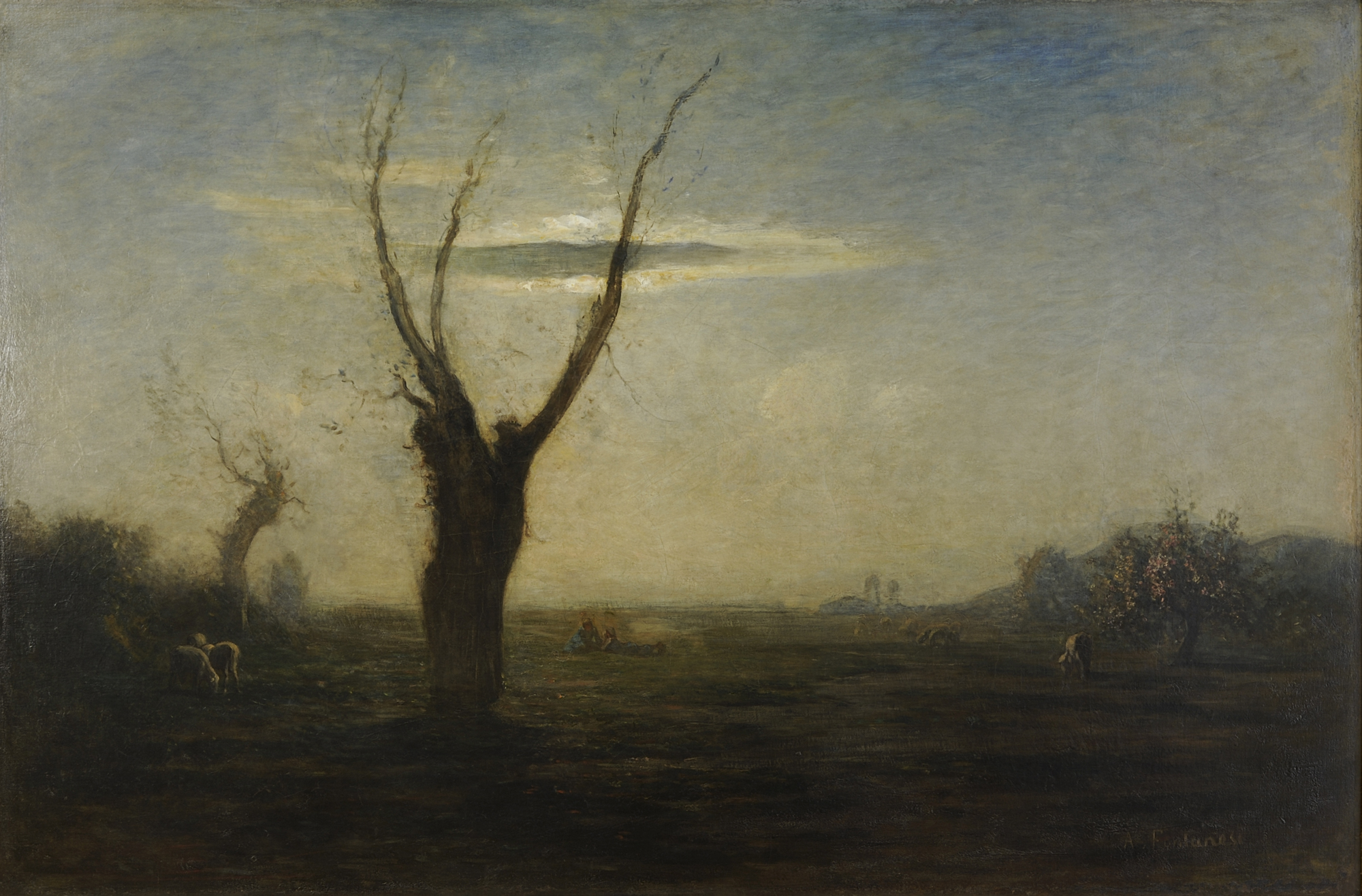 フォンタネージ―イタリアの光・心の風景」 （京都国立近代美術館