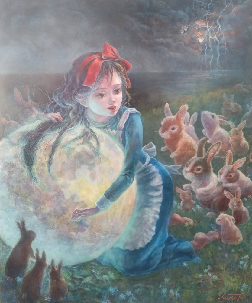 田口能俚子　絵画 国芳｢通俗水滸伝豪傑百八人之一個 豹子頭林冲｣ | 山田書店美術部