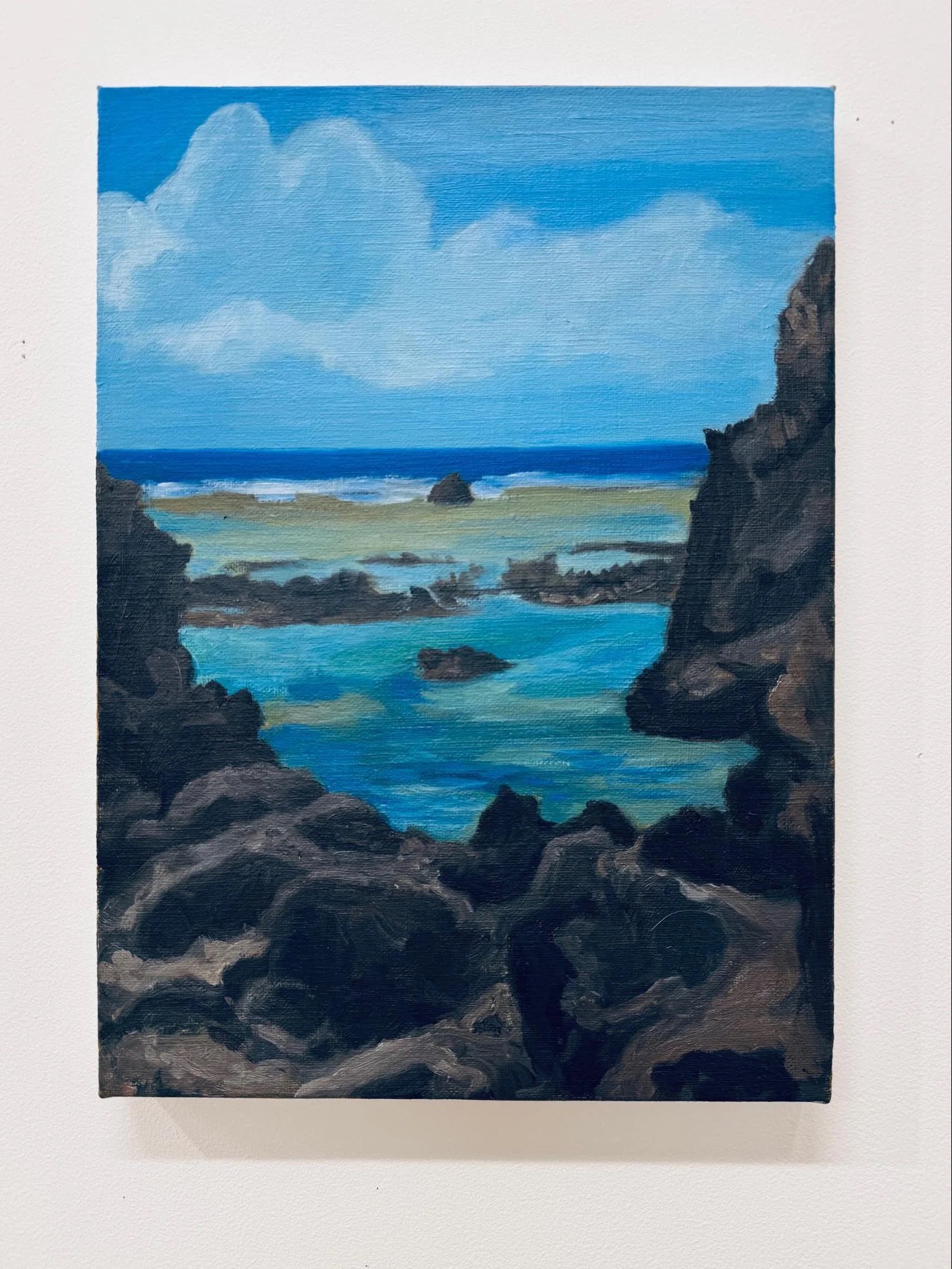 石垣克子さんの絵 石垣克子「見なれた風景」 | MISA SHIN GALLERY