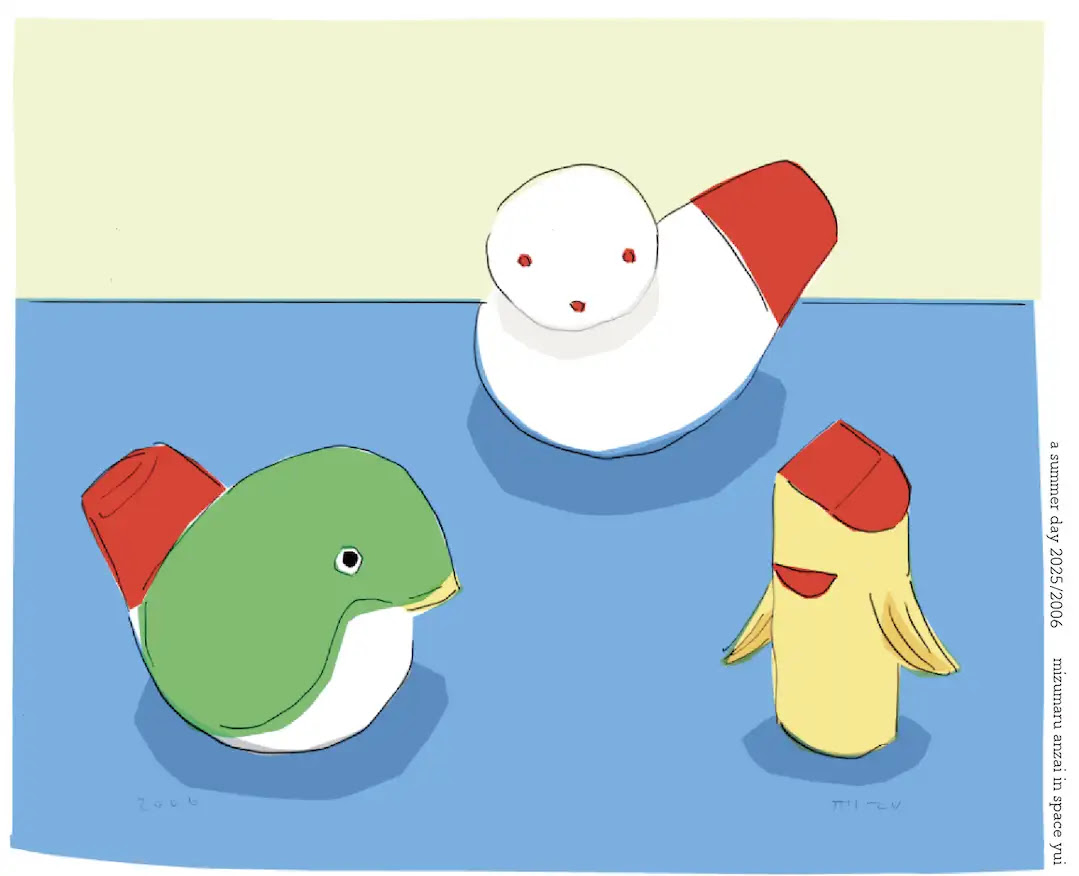 安西水丸 「夏の一日」 （スペース・ユイ） ｜Tokyo Art Beat