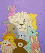 宮本薫　女性と黒猫の絵画「憩いの時」 宮本薫 展 （Resol Gallery Ueno） ｜Tokyo Art Beat