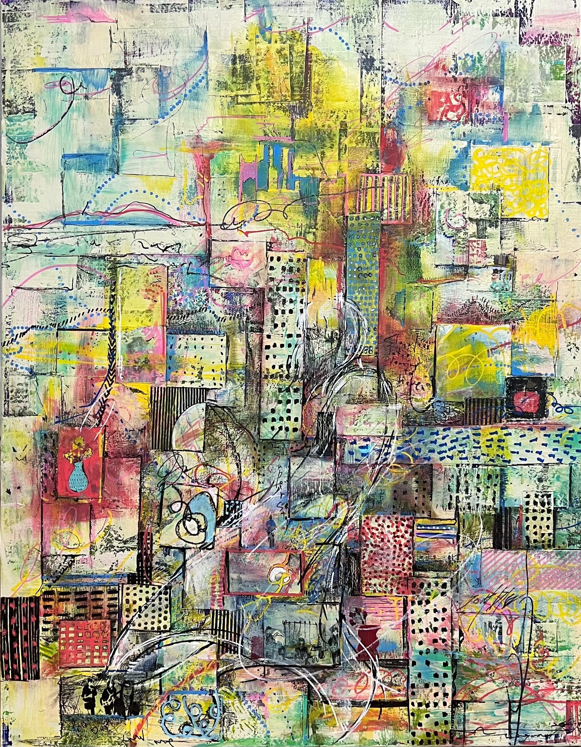絵画 chaotic 長沼翔 「CHAOTIC PARTY」 （BANKSIA_STUDIO（バンクシアスタジオ