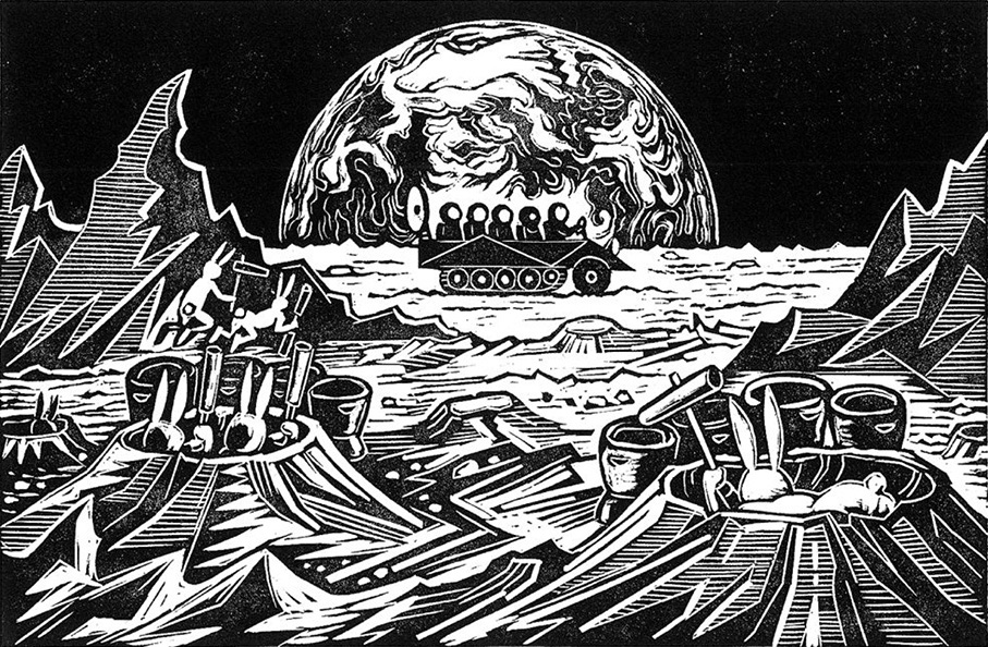 風間サチコ 「『Bad Morning! Tokyo』by 無人島プロダクション