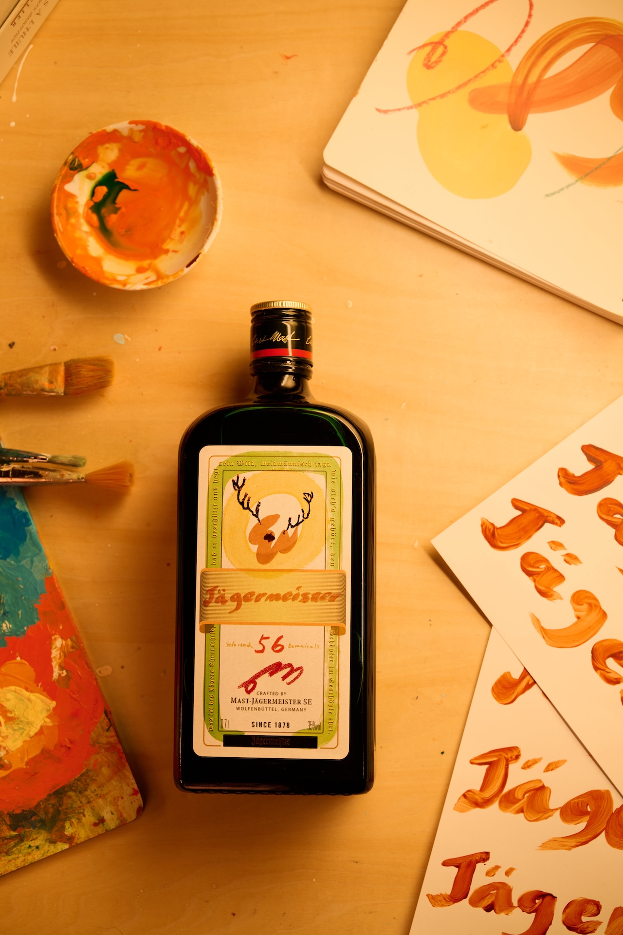 山瀬まゆみによるJägermeisterのコラボレーションアーティスト
