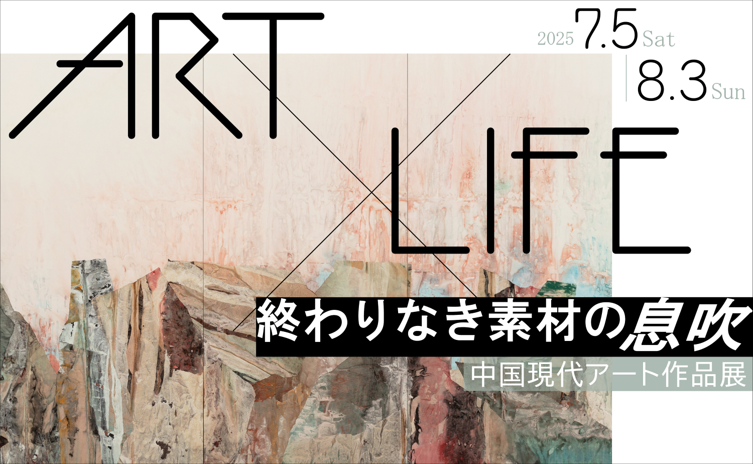 ART×LIFE 終わりなき素材の息吹 ――中国現代アート作品展」 （日中友好