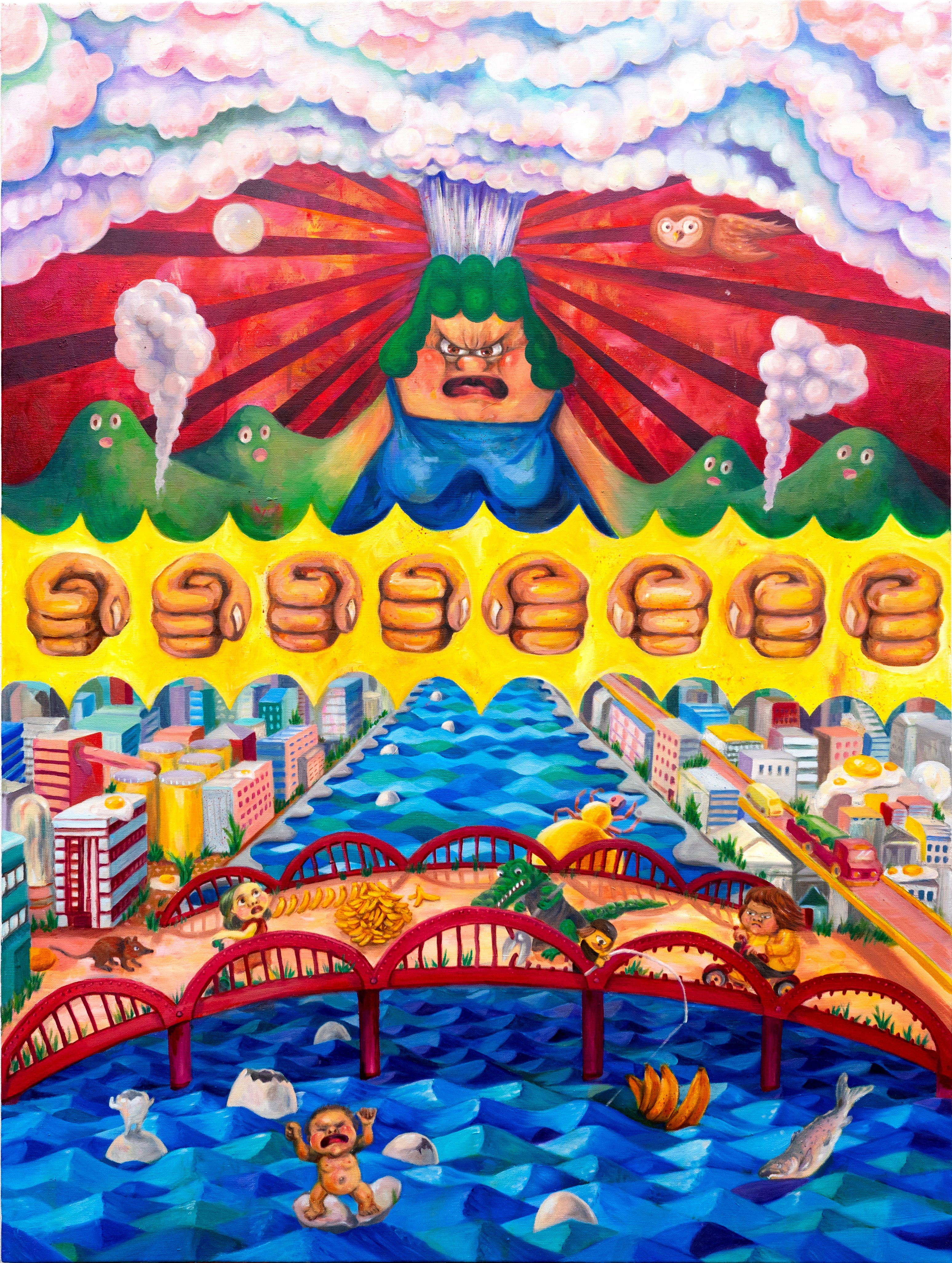 おかあ山（さん）‒ MAMA MOUNTAIN” by Takayo Akiyama 」 （T-HOUSE