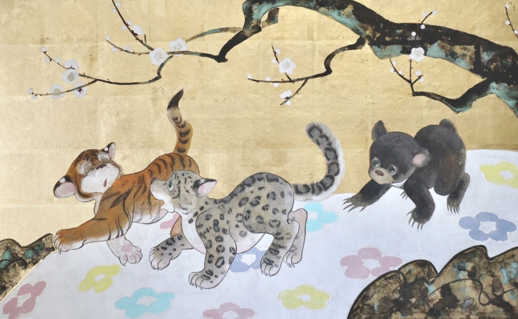 中西瑛理香 + 因幡都頼 「スクロール」 （Artglorieux GALLERY OF