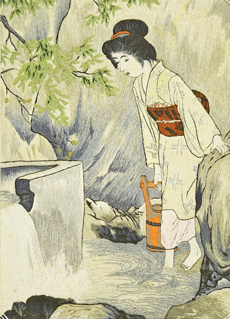 北斎道子【モンパルナスの夜明け】人気女流現代作家 ____________________________20