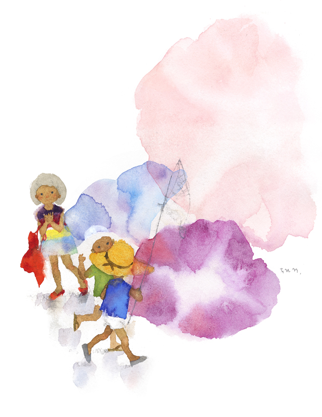 トットちゃん広場10周年記念展『みんな、いっしょだよ。』」 （安曇野
