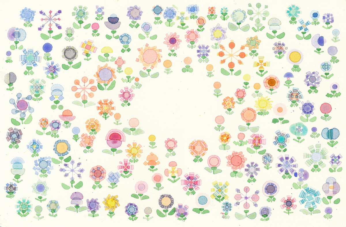 qp 「花の絵」 （Alt_Medium） ｜Tokyo Art Beat