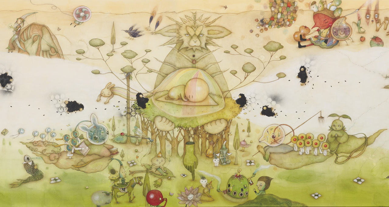 中原ちひろ 「188夜の合掌団」 （イムラアートギャラリー｜京都