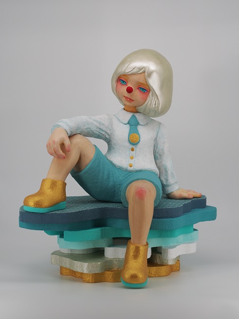 タ・ソム奇跡តាសោម、油絵女神たちの微笑む 勝田えみ 「Moonlight Shadow」 （靖山画廊） ｜Tokyo Art Beat