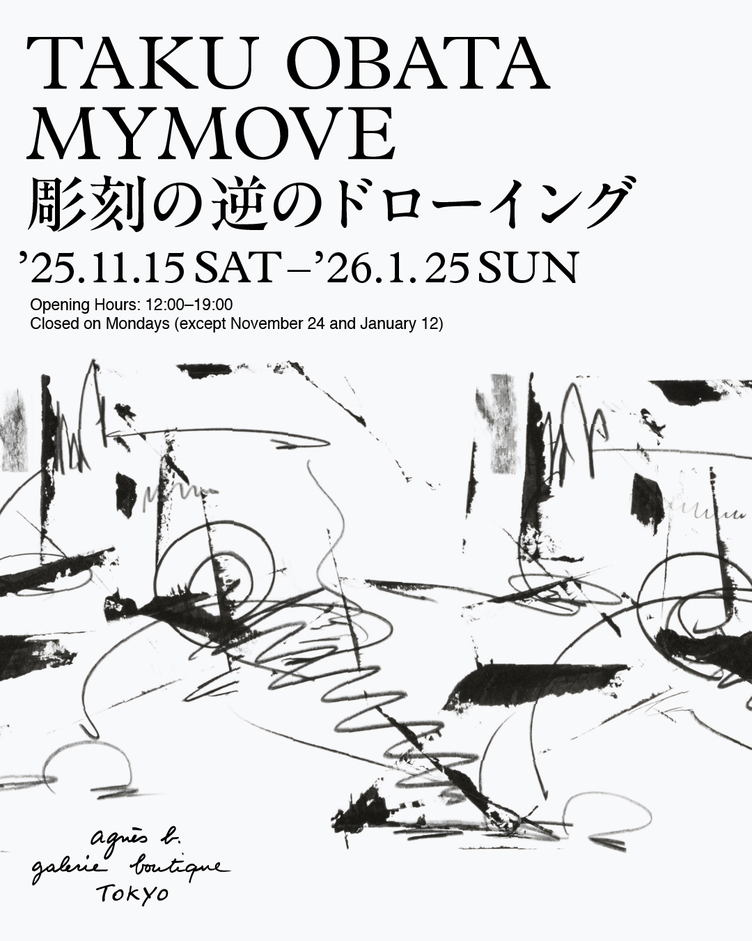 小畑多丘 「MYMOVE-彫刻の逆のドローイング 彫刻を彫刻ではない方法で