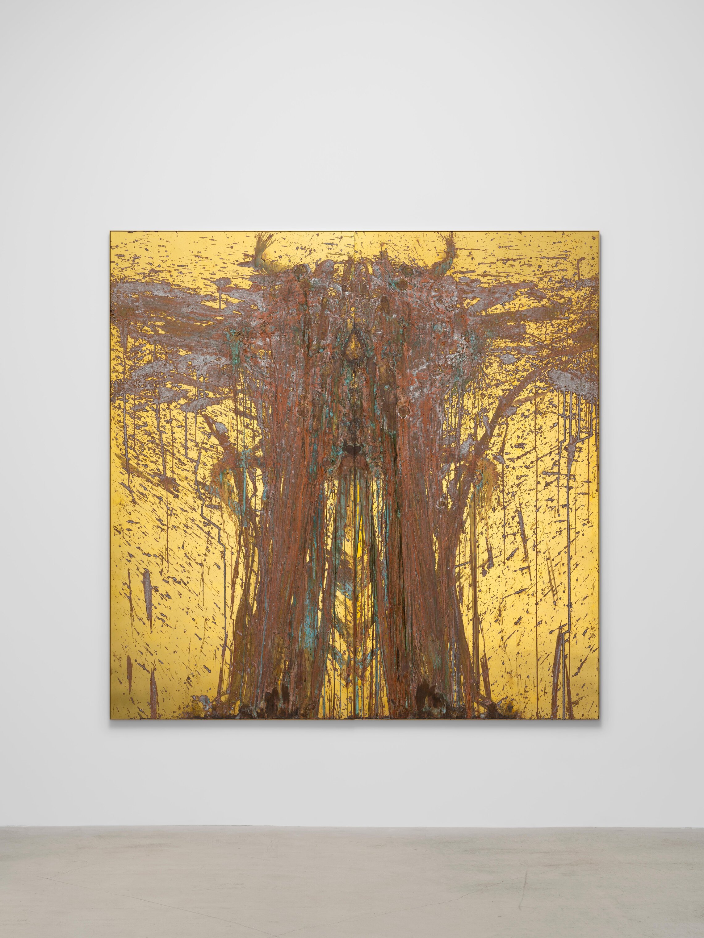 糸で描かれた絵画 プライスダウン 43 ダレン・アーモンド、プラチャヤ・ピントン、和田礼治郎」 （SCAI