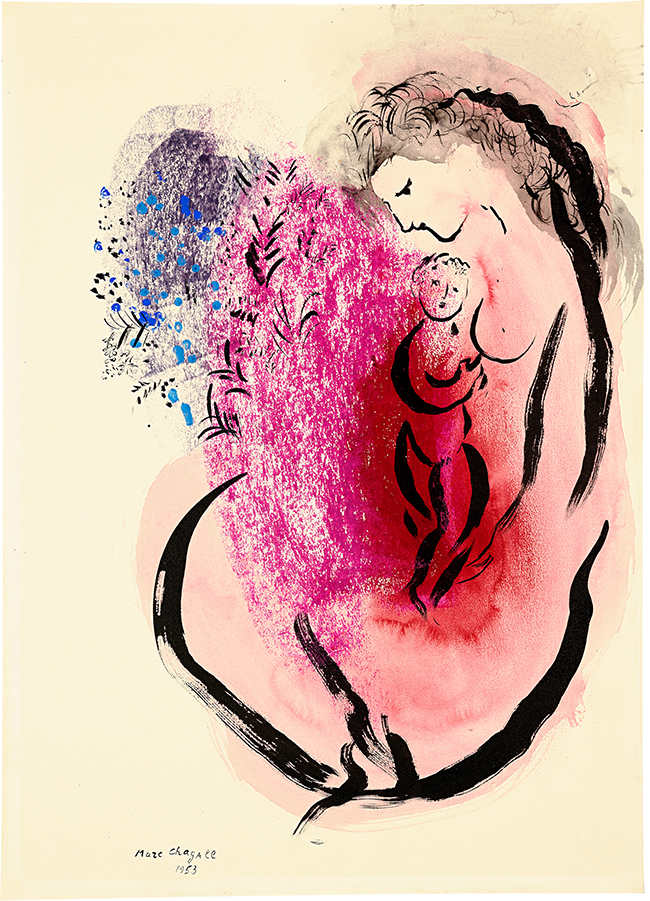 マルク・シャガール 「多彩な技法で紡ぐ愛と望郷の情景」 （ギャルリー
