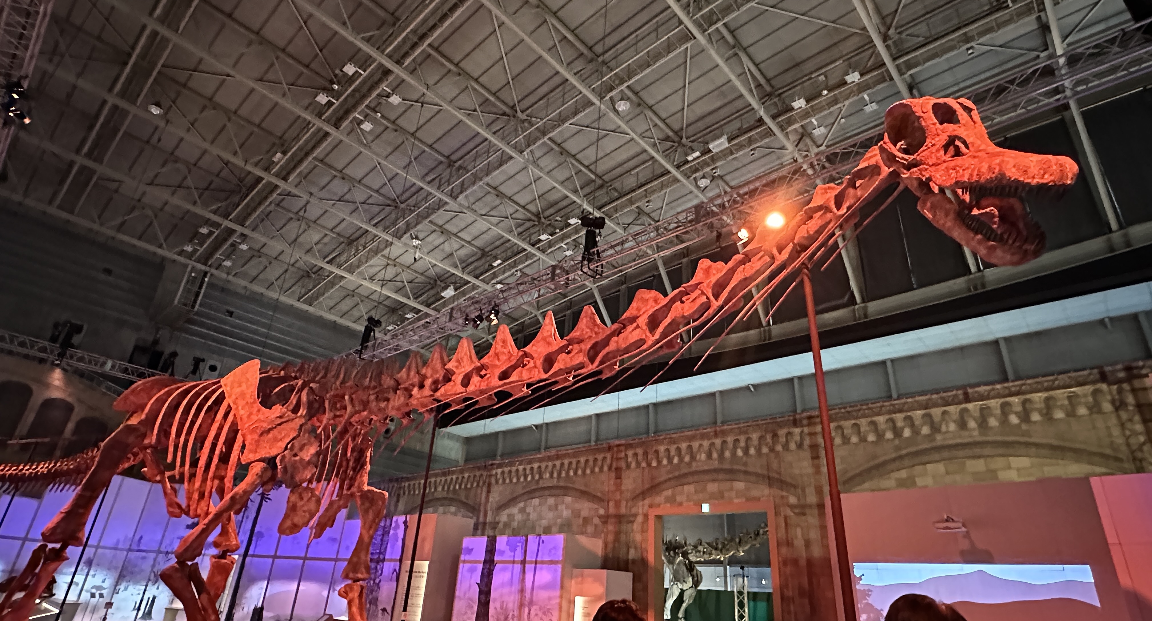 巨大恐竜展」がパシフィコ横浜で開幕。ロンドンから来日した全長