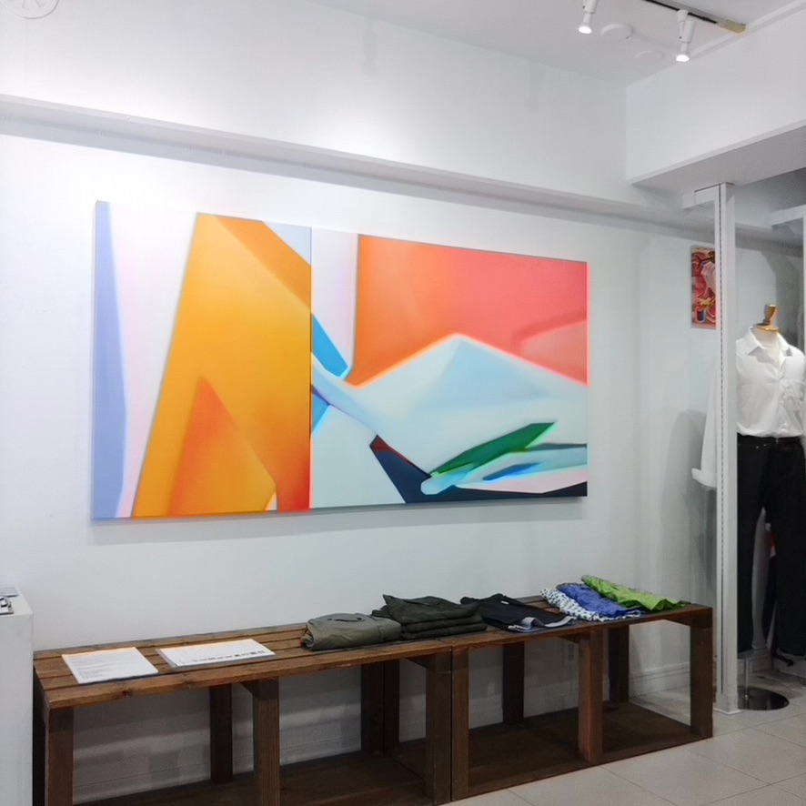 P*l様 お宝品あり‼️絵画展買取品‼️ 最安値300円スタート‼️ 近藤 博史 近藤拓丸 「MOD」 （blues dress SHIBUYA（GALLERY KTO substitute