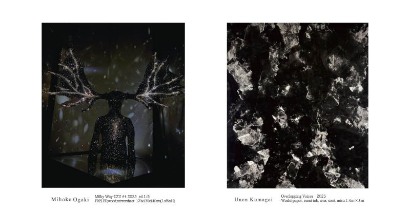 熊谷雲炎 + 大垣美穂子 「Beyond the time」 （EARTH + GALLERY