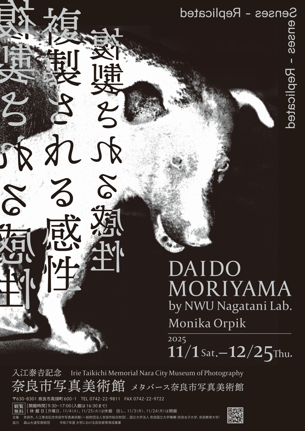 森山大道 + モニカ・オルピック 「複製される感性」 （入江泰吉記念