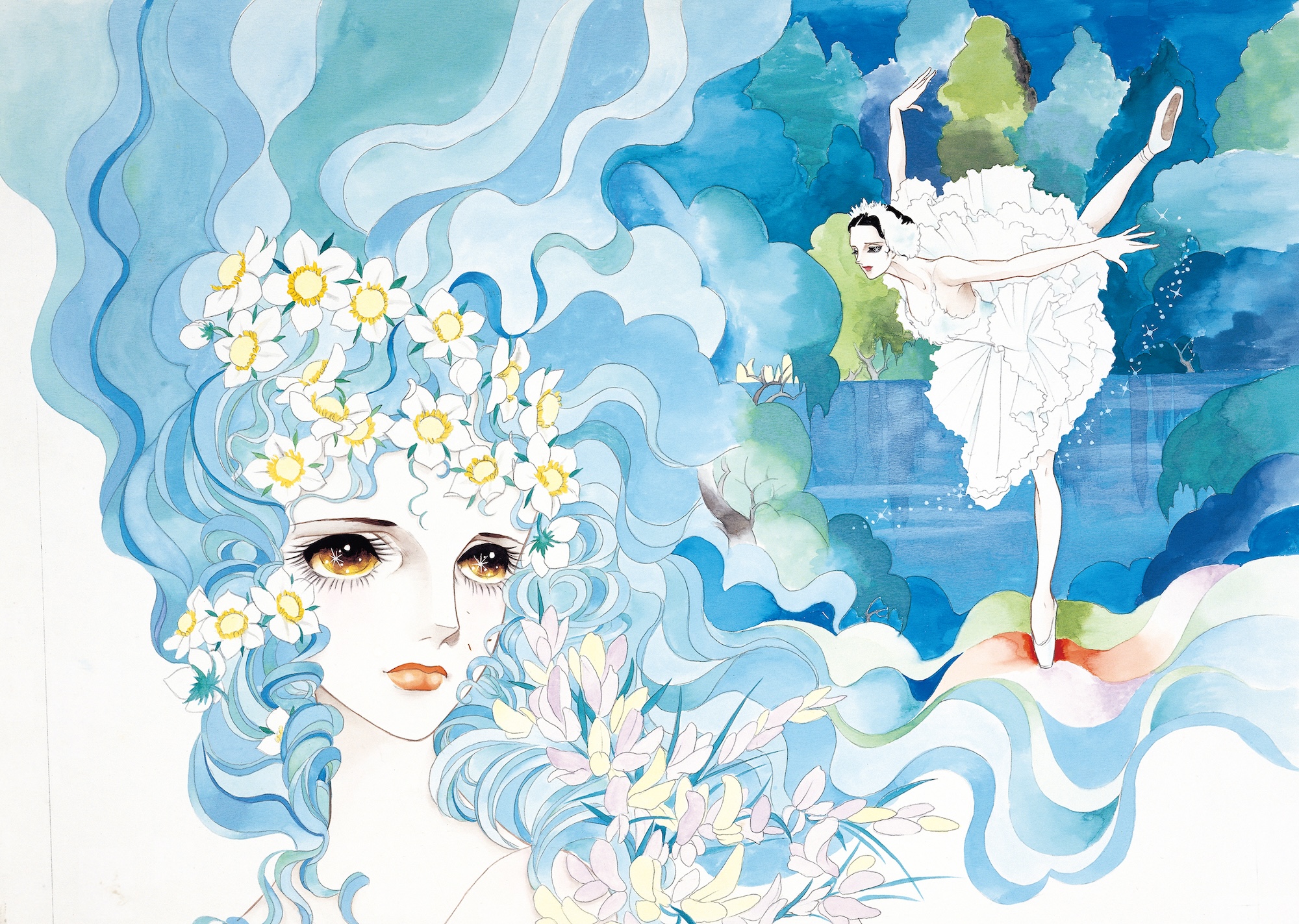 萩尾望都×山岸凉子×大和和紀の三人展「少女漫画・インフィニティ」で