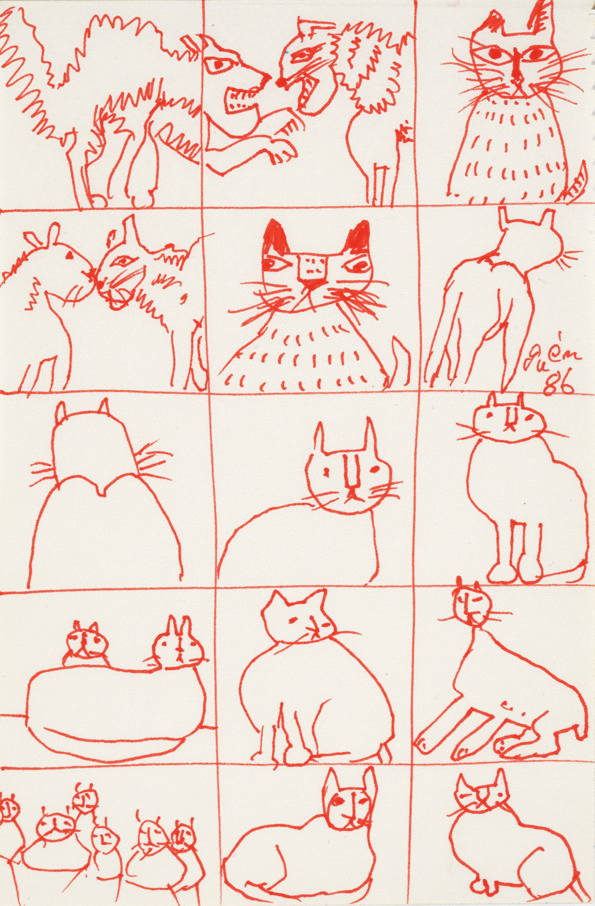フジタからはじまる猫の絵画史 藤田嗣治と洋画家たちの猫」が
