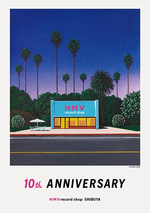 送料0円】永井博×HMV Record ShopコラボモデルGP-N3BL/HN