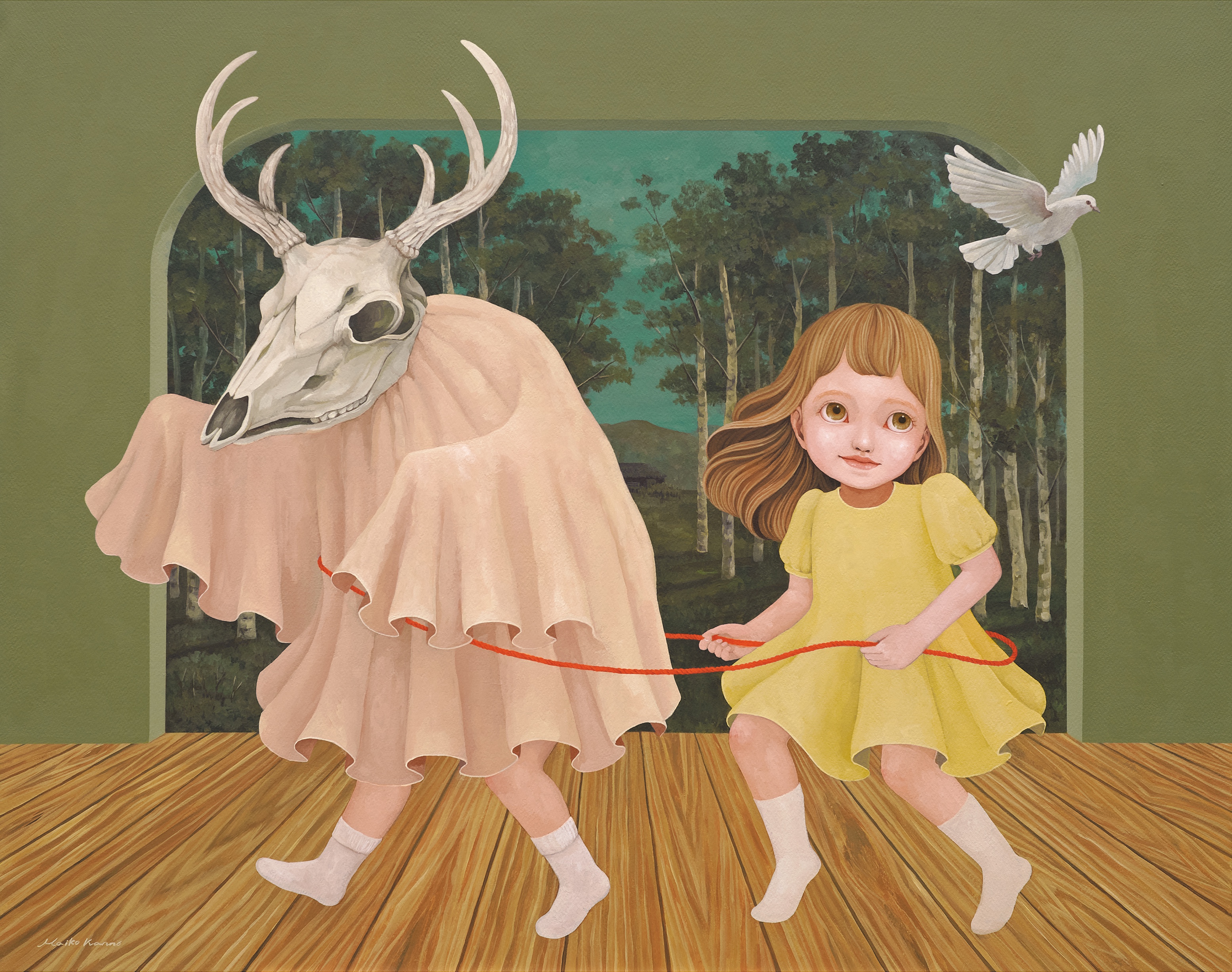 菅野麻衣子　謎の招待状 菅野麻衣子 7/5-27個展@cyg on X: 