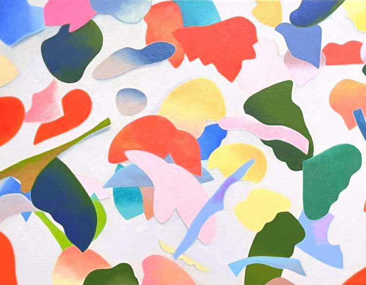 IZUMONSTER アートキャンバス 阪急メンズ東京 会場限定 タカハシマホ 「それは、いつもかがやいている。」 （阪急メンズ