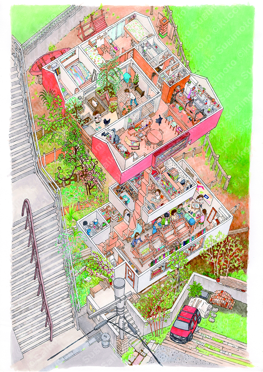 杉本ひろみ、【追憶（夢彩遊戯シリーズ）】、希少な画集画、新品高級額 杉本彩子原画展 “Home Sweet Home”」 （ギャラリー白線） ｜Tokyo Art Beat