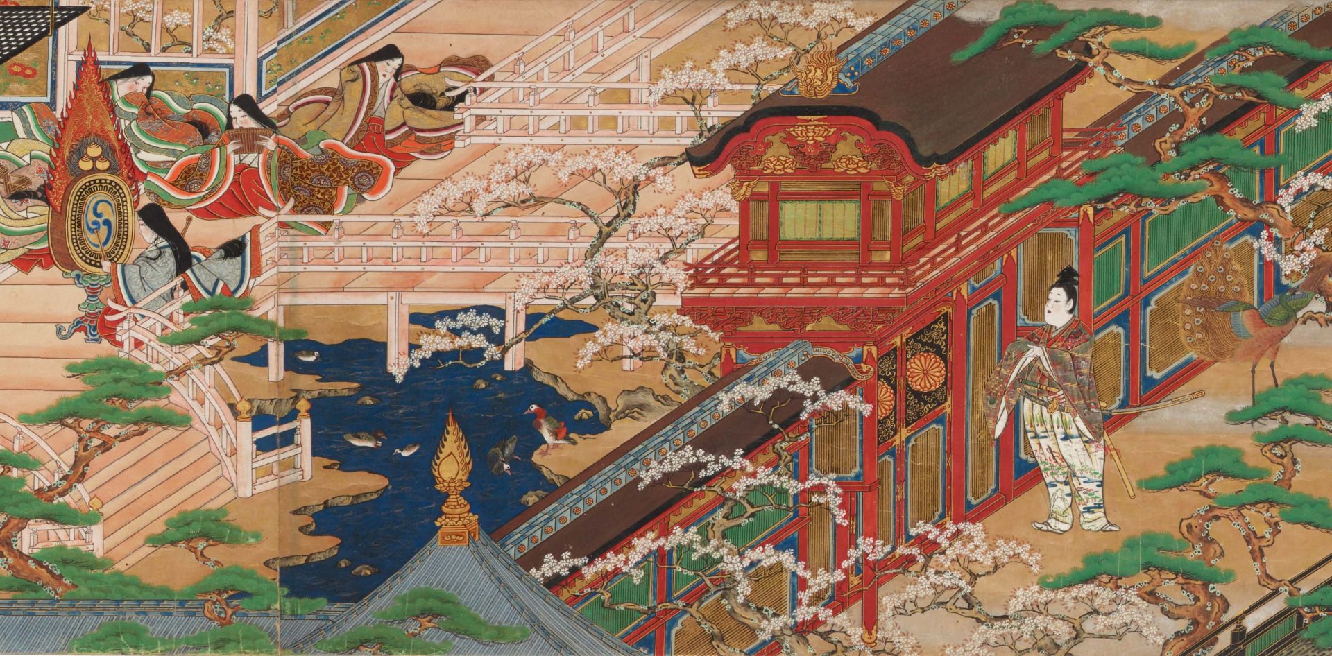 岩佐又兵衛 極彩色ワールド 重文『浄瑠璃物語絵巻』」 （MOA美術館