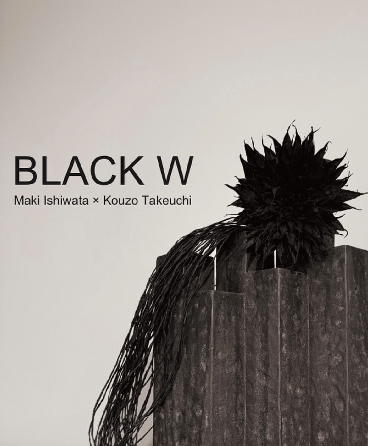 竹内紘三 + 石渡真紀 「BLACK W」 （SMP GALLERY ） ｜Tokyo Art