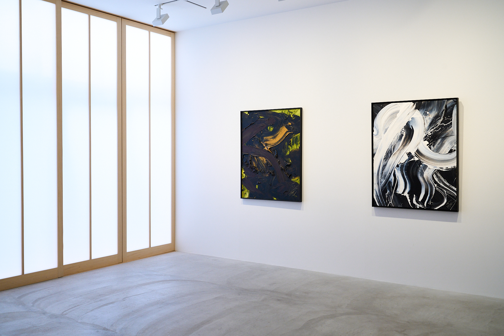 白髪一雄 + 金山明 「プラス・マイナス 生誕100周年記念展