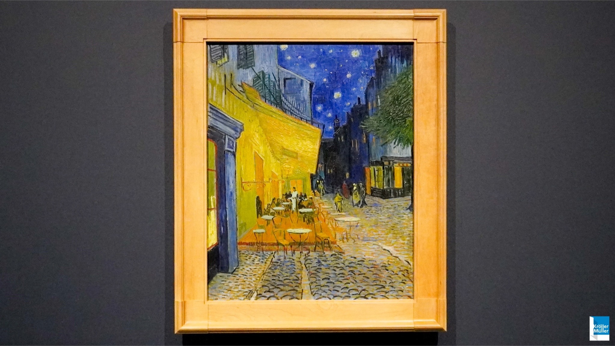 阪神・淡路大震災30年 大ゴッホ展 夜のカフェテラス」（神戸市立博物館