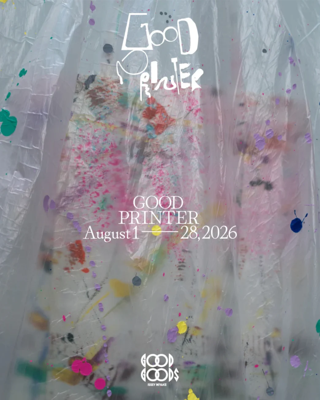 三宅一生Good Goods“优质打印机”特别展览