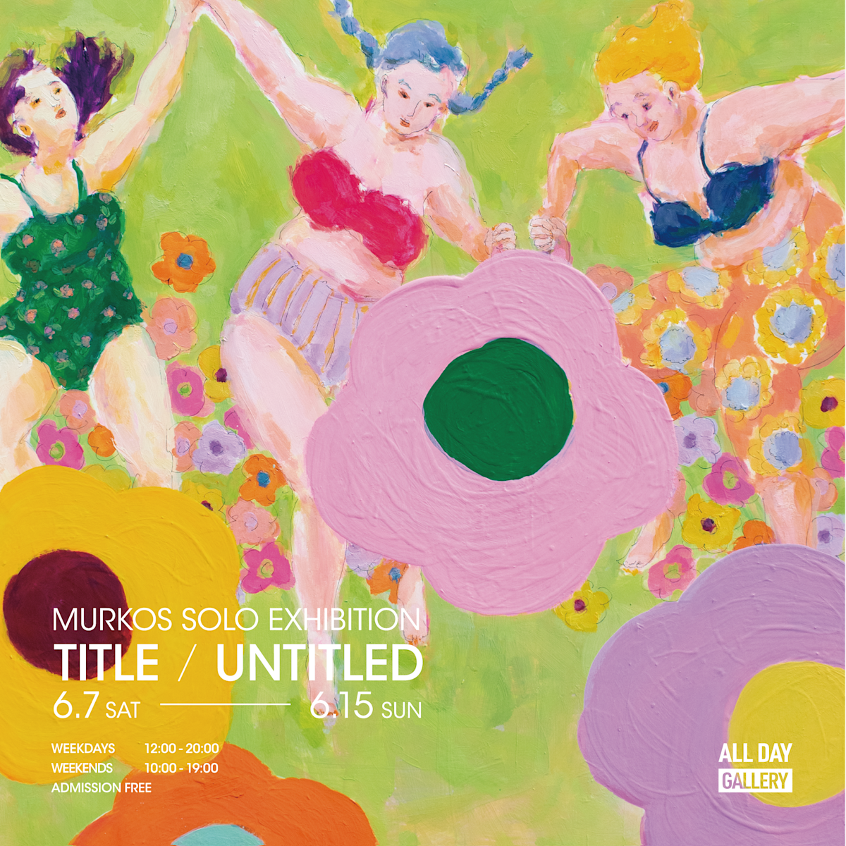 MURKOS 「TITLE / UNTITLED」 （ALL DAY GALLERY） ｜Tokyo Art Beat